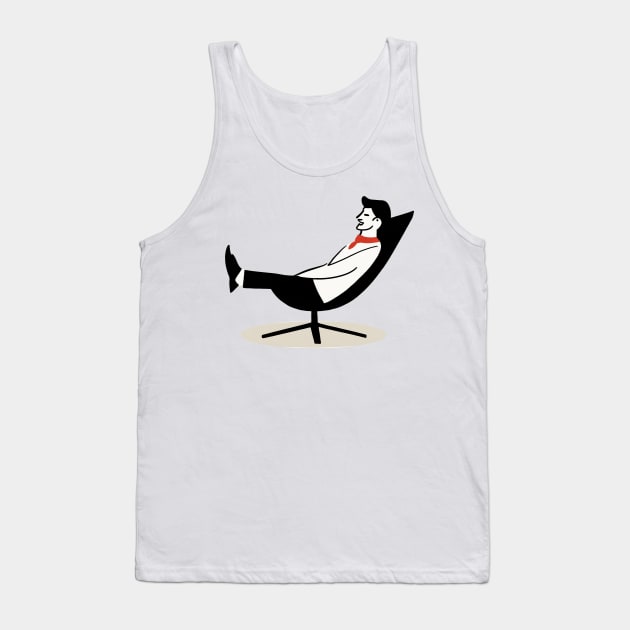 Relaxation Tank Top by ArtShare